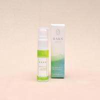 RAKS NATURAL แมกนีเซียมออยล์ Relax &amp; Reset สเปรย์ น้ำมันนวดตัว สารสกัดจากขิงและใบบัวบก ผสมผสานกับ Rosemary Tea Tree Essential Oils