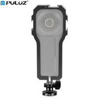 เฟรมที่อยู่อาศัยของแท่นขุดเจาะกรง Puluz พร้อมรองเท้าเย็นสำหรับ Insta360. One Rs 1 นิ้ว 360 Edition