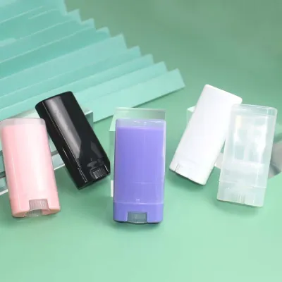 【CC】◄▬♞  5Pcs/lot 15ml/15g Oval Tube Plastic Perfume Deodorant Containers Makeup Tubes
