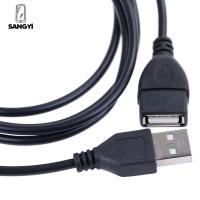 SANGYI สายเชื่อมต่อข้อมูล0.6ม./1ม. 1ชิ้นสายอะแดปเตอร์สายเคเบิล USB 2.0สายต่อไฟสายต่อ USB สายส่งข้อมูล USB สาย2.0