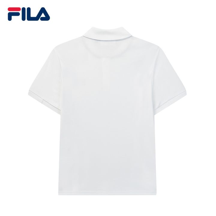 online-exclusive-mens-fila-embroidered-f-logo-side-split-cotton-polo-shirt