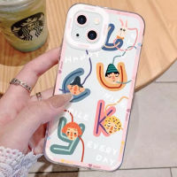 Cartoon Case Compatible for IPhone 13 12 11 Pro Max X XR XS 12 13 Mini 6 6S 7 8 Plus Soft TPU Phone Casing Covers