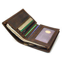 Top Layer Cowhide Wallet Coin Wallet Multi-Card Wallet Vintage Leather Wallet Mens Leather Wallet