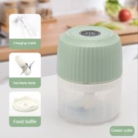 Mini Food Processer Electric Garlic Chopper Vegetable Chili Meat Ginger Masher Machine USB Charging Blenders