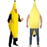 Special for holiday cosplay fruit banana costume masquerade carnival party adults and children funny costumes