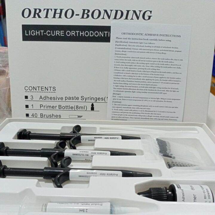 Authentic Guarantee Orthobonding cure orthodontic Adhesive 1125 2025