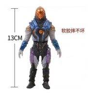 BANDAI Ultraman X Soft Ruer Greeza มอนสเตอร์ PVC อะนิเมะตุ๊กตาขยับแขนขาได้ของสะสมโมเดลของเล่นเด็กสำหรับเด็กผู้ชาย