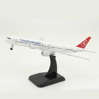 โมเดลเครื่องบิน Turkish Airline ขนาด 20 cm .มีล้อ วัสดุทำจากเหล็กอัลลอย งานสวย งานละเอียด - ของวัญ ของสะสม ของตั้งโชว์ในบ้านเสริมฮวงจุ้ย