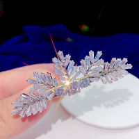 High quality elegant olive branch hairpin headdress womens girl rhinestone zircon hairpin styling tool accessories