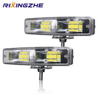 RXZ 6 inch 48W work led Bar COB CHIP Offroad LED Work Car Light Truck Off-road Tractor SUV 4x4 Car Led Headlights Fog Lighting S