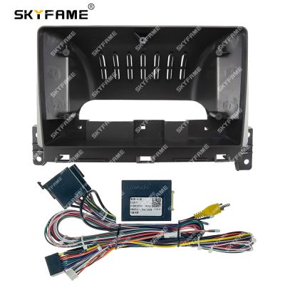 SKYFAME Car Frame Fascia Adapter Canbus Box Decoder Android Radio Dash Fitting Panel Kit For Great Wall Wingle 7