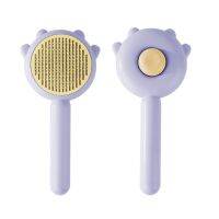 Pet Comb Stainless Steel Needle Comb Cat Hair Removal Floating Hair Cleaning Beauty Skin Care Pet Dog Brush cat accessories Brushes  Combs