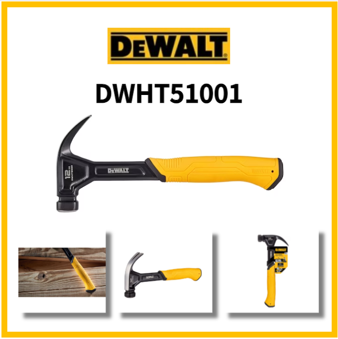 Dewalt DWHT51001 12 oz Curved Claw Steel Hammer Lazada