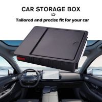 ✘¤ Car Armrest Holder Box Center Console Organizer Armrest Hidden Storage Box Accessories For Tesla Model 3 Model Y 2023 2022