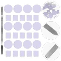 ❧ 56pcs Empty Magnetic Palettes Metal Stickers for Eyeshadow Pan Makeup Tool Magnets Palettes