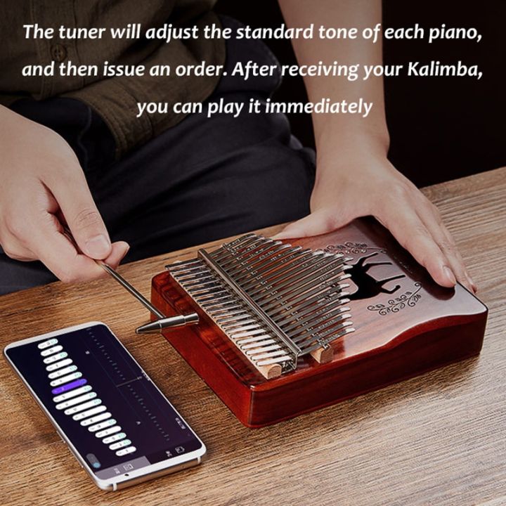 kalimba-คีย์บอร์ดไม้อัดเนื้อแข็งเปียโนนิ้วหัวแม่มือระดับมืออาชีพ17คีย์เปียโน-kalimba-thumb-เครื่องดนตรีเปียโนนิ้วหัวแม่มือของขวัญวันคริสต์มาส