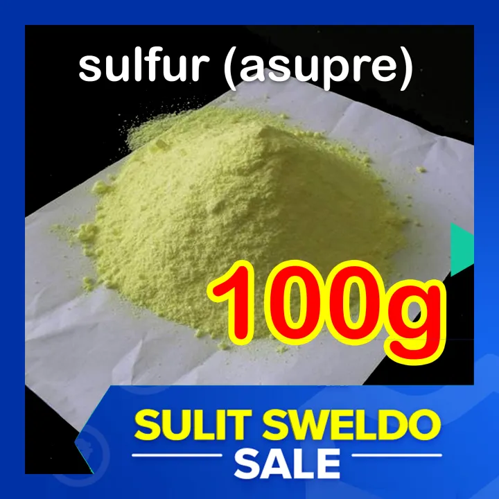 100g SULFUR POWDER Fungicide Powder for Plants Gardening Soil Dogs Pets ...