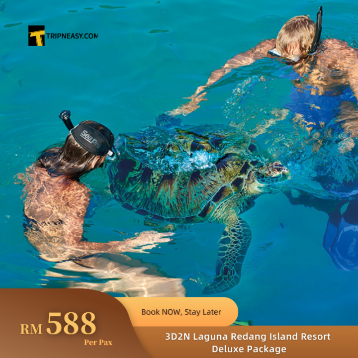 Tripneasy 3D2N Laguna Redang Island Resort Full Board Snorkeling