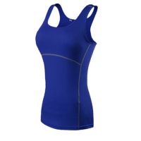 Yoga Shirt Sport Running Quick Dry Vest High elasticity Tight fitting fitness Women GYM Clothing bodybuilding T shirt