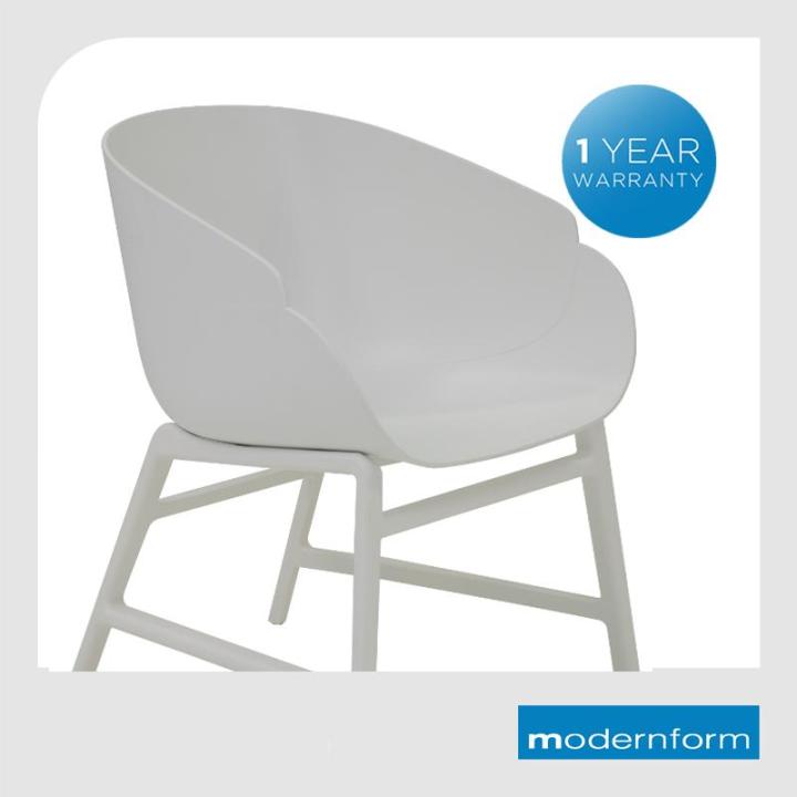 modernform-เก้าอี้ขึ้นรูปทรงเปลือกหอยโค้ง-มีเอกลักษณ์-โครงสร้างเเข็งเเรง-รุ่น-dolph