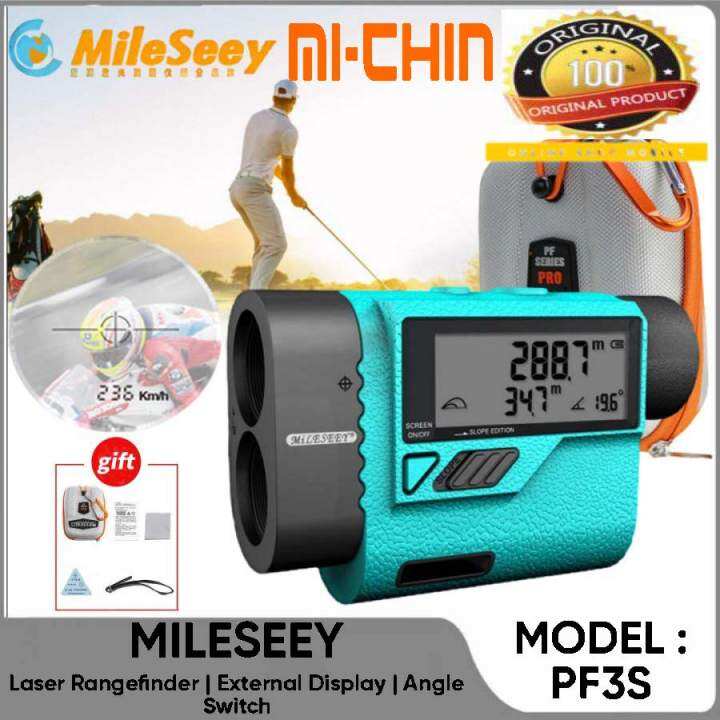 Mileseey PF3S 600M Golf Laser Rangefinder Telescope Distance Meter