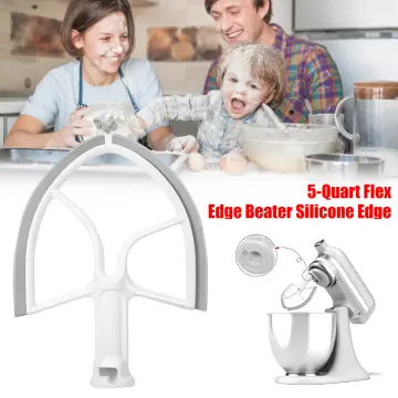 For Kitchen Aid Tilt-Head Flat Beater Silicone 4.5-5 Quart Mixer Paddle  Home Kitchen Mixing Attachment Replacement