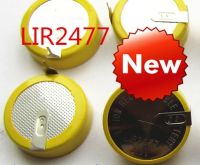 【Hot deal】 จัดส่งฟรีใหม่ LIR2477แนวนอนเชื่อมเท้า3.6โวลต์แบบชาร์จเซลล์เหรียญชาร์จ LIR2477 3.6โวลต์