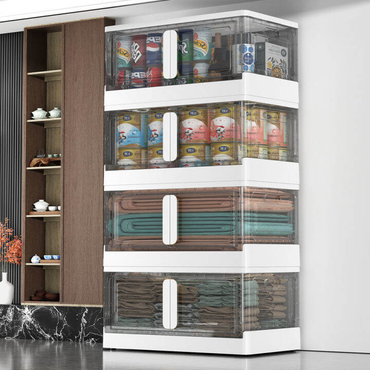 DoubleDoor Foldable Storage Box MultiFunctional Storage