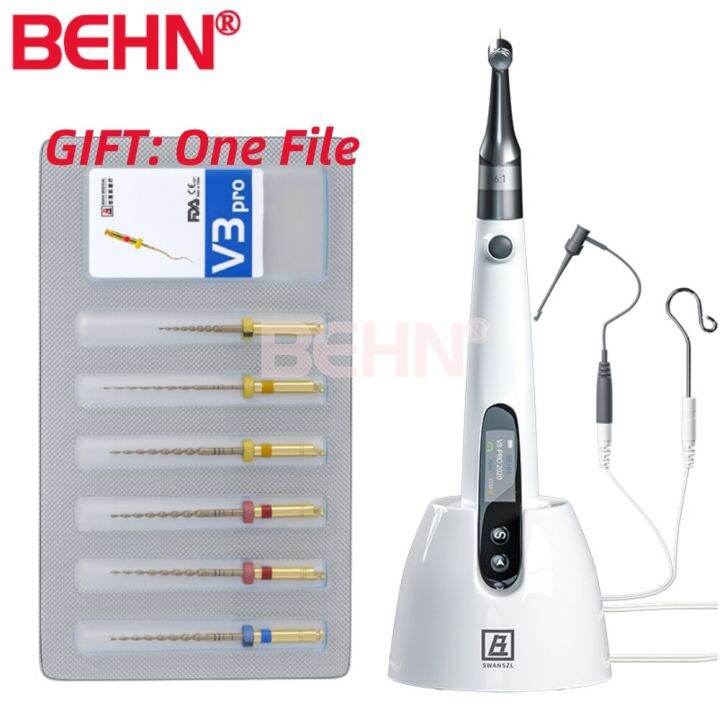 Wireless Endomotor With Built Apex Locator Dental Endodontic Equipment Dental Endo Rotary File