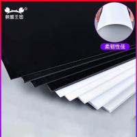 1pc 1mm 1.5mm 2mm 3mm ABS Plastic Sheet Styrene Plate DIY Sand Table Building Model Materials Construction Model Making kits Selfie Sticks