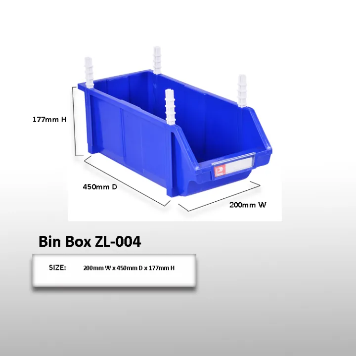 COT Hardware Bin Box ZL004 (Blue, Red and Yellow) Lazada PH