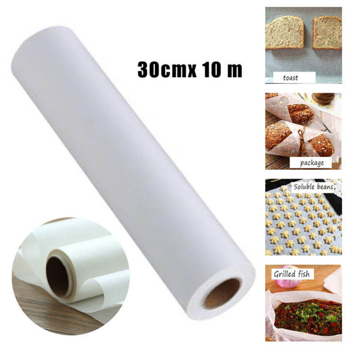 Parchment Paper High Temperature NonStick Pan Liner Roll Kitchen Baking Tool Uk Lazada