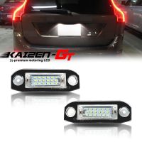 【CW】2PCS Bright Xenon White Error Free Canbus 18-SMD LED Car License Plate Number Lights For Volvo S60 V60 V50 XC60 XC70 XC90 etc