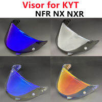 หมวกกันน็อค Visor สำหรับ KYT NFR NX NXR Viseira Capacete Moto หมวกกันน็อคโล่อุปกรณ์ Casco Moto กระจกป้องกันรังสียูวี Windproof