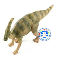 Munich Play - โมเดล ไดโนเสาร์ Parasaurolophus เขียวด่าง ขนาด 19.50 CM (จากหาดใหญ่)