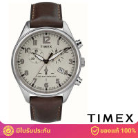 Timex TW2R88200 Traditional นาฬิกาข้อมือผู้ชาย สีน้ำตาล (N18)