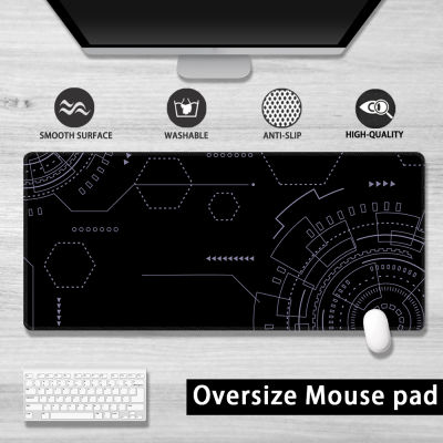 Mouse pad Information web Extended mousepad Waterproof Non-Slip design Precision stitched edges deskmat Personalised large gaming mouse pad