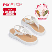 Giày Sandal Đế Xuồng 3cm Xỏ Ngón Hậu Thun E197 Pixie