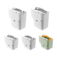 【YF】 Under Sink Garbage Trash Can Portable Strong Bearing Capacity Durable Kitchen Waste Compost Bin for Cabinet Door Bathroom Indoor