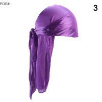 PDBH Fashion Store,ลดราคาพิเศษสำหรับทุกเพศผู้ชายผู้หญิงผ้าโพกหัว Durag Headwear ผ้าไหมหมวกโจรสลัดโบว์พันผมเด็กหญิง