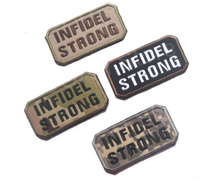 yf-crusader-infidel-patches-isaf-arabic-bacon-pork-multicam-isis-swat-badge