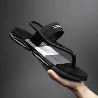 【CW】 Slippers man summer ankle wrap shoes slip resistant slide sandals male slippers beach Shoes Zapatillas Hombre