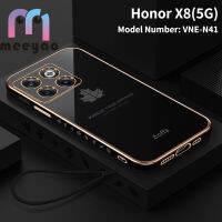 เคส Honor X8 (5กรัม) ดีไซน์ใหม่ใบเมเปิลนิ่มโทรศัพท์ VNE-N41เคสสำหรับหัวเหว่ย