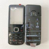 ฝาครอบตัวเรือนแบบเคสสำหรับ Nokia 6700c 6700 6700กรอบตรงกลางด้านหน้าแบบคลาสสิคเคสฝาหลังพร้อมแป้นกดภาษาอังกฤษ