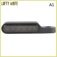 Lofty แฮนด์รถจักรยานยนต์สีขาว LED สีเหลืองอำพันน้ำไหลขนาดเล็กให้เลี้ยวไฟระบุสัญญาณ