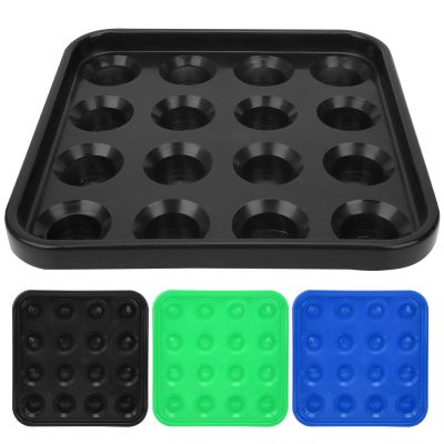 【LZ】✧™❀  Billiards Tray Billiard Supplies Billiard Ball Tray for Pool Halls for Billiards Parlor for Billiard Ball Storage for Billiard