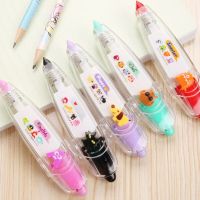 Kawaii Animals cat dog Owl Press Type Decorative Correction Tape Diary Stationery School Supply Correction Liquid Pens