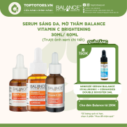 Serum sáng da, mờ thâm Balance Vitamin C Brightening 30ml 60ml NHẬP KHẨU