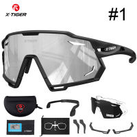 X-TIGER Cycling Glasses Sports Mens Cycling Sunglasses Mountain Polarized Bike Bicycle Glasses Road Anti-UV Cycling Eyewear