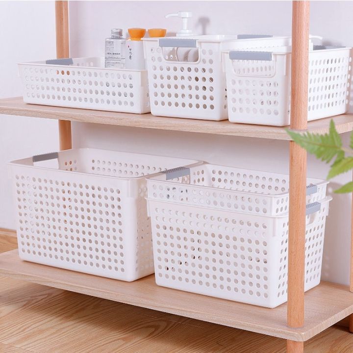 Snack Storage Box Strong Hollow Sundry Storage Organizer Plastic